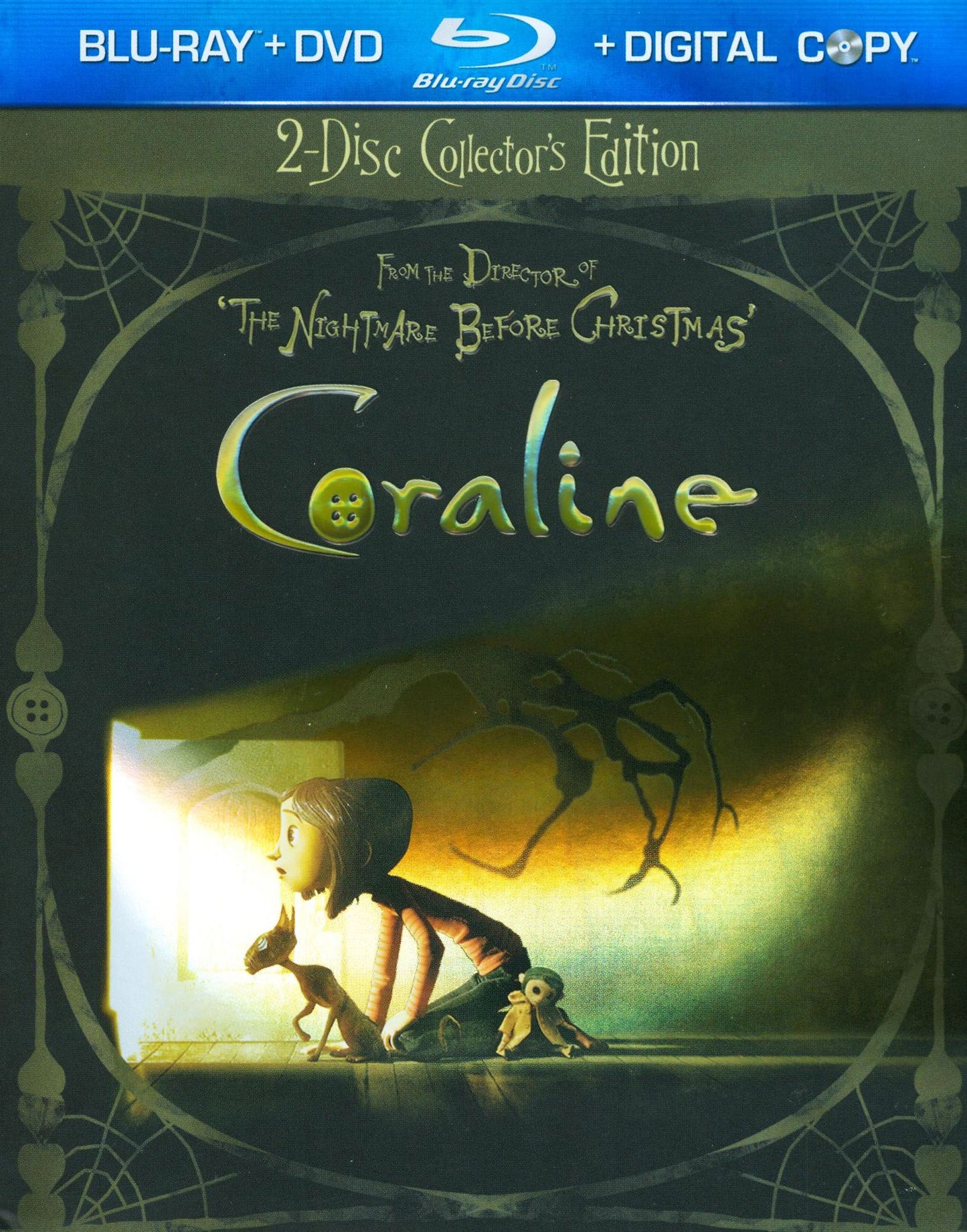Coraline [2 Discs] [Includes Digital Copy] [Blu-ray/DVD]