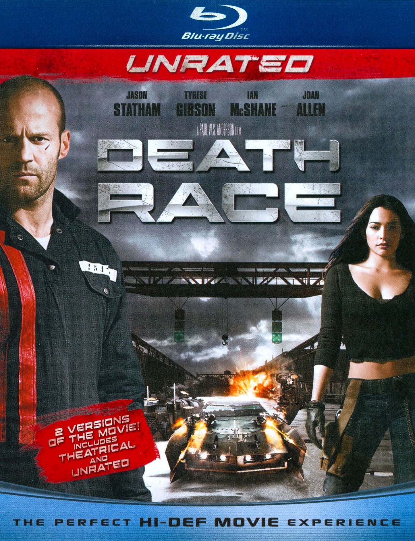 Death Race [Unrated] [2 Discs] [Blu-ray]
