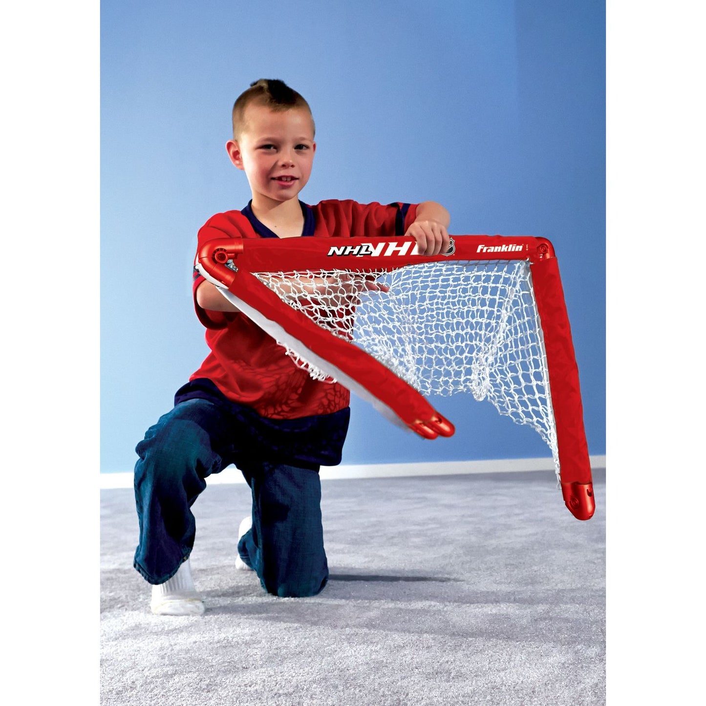 Franklin Sports NHL Mini Hockey Insta-Set¿2-Goal Combo
