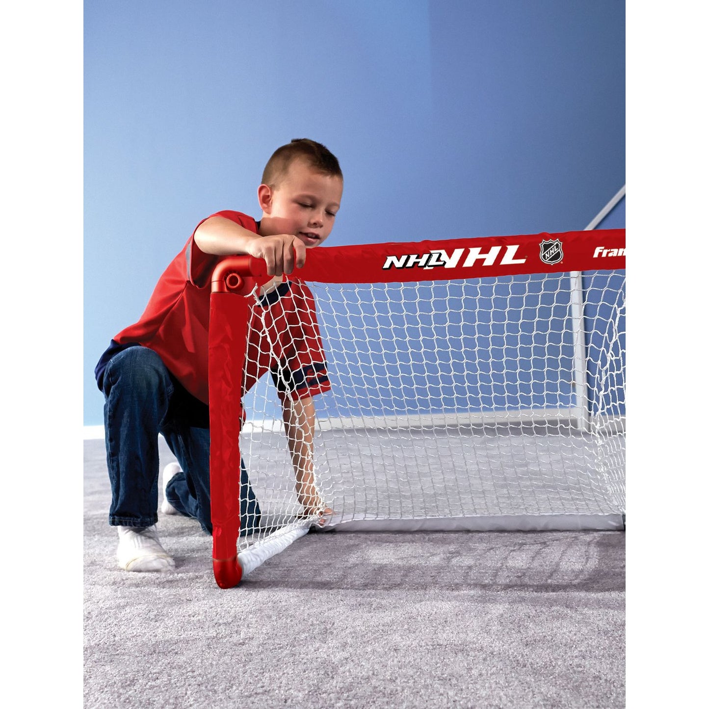 Franklin Sports NHL Mini Hockey Insta-Set¿2-Goal Combo