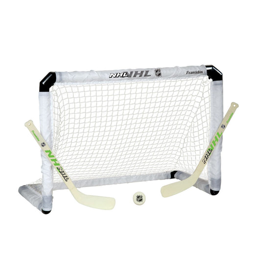 Franklin Sports NHL Mini Hockey Light-Up Goal Set