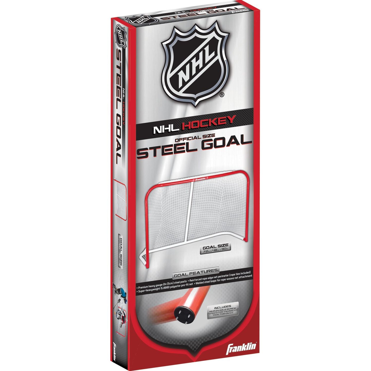 Franklin Sports NHL Champ Steel Goal 72X48