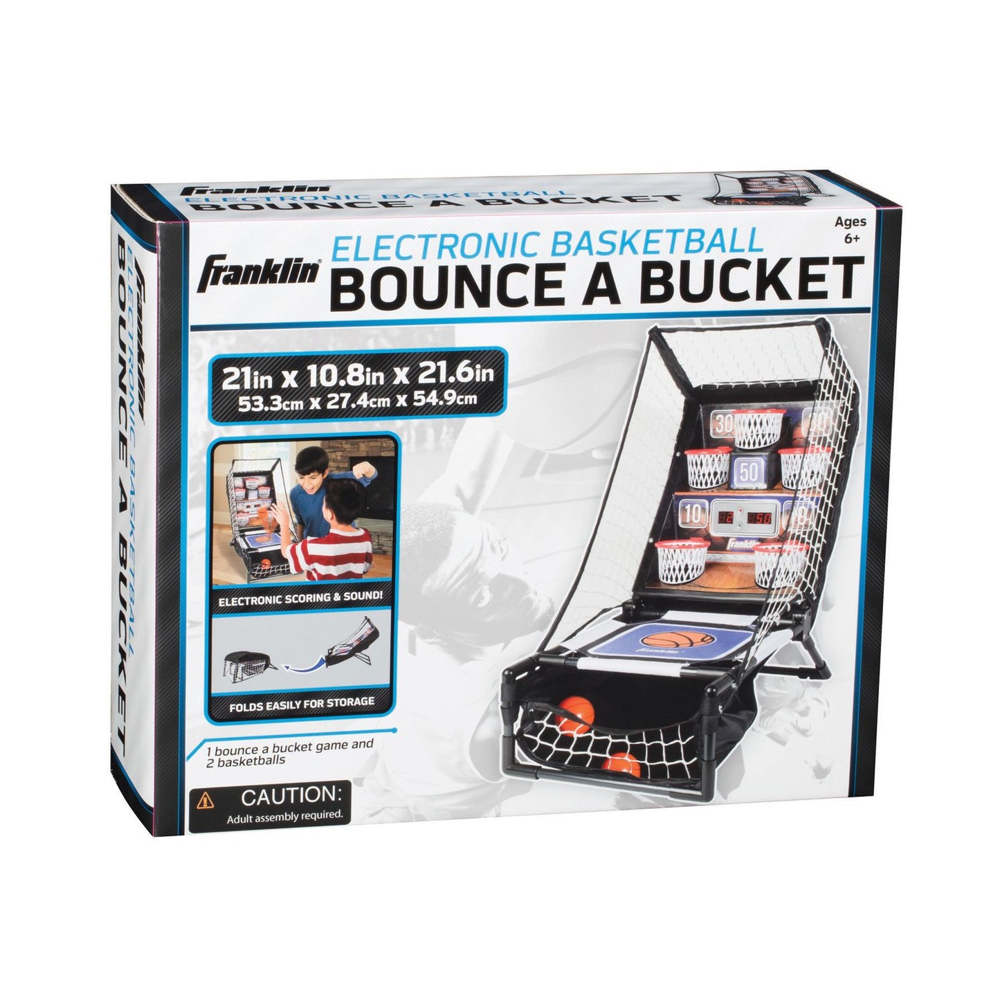 Franklin Sports Electronic Basketball Bounce Junior