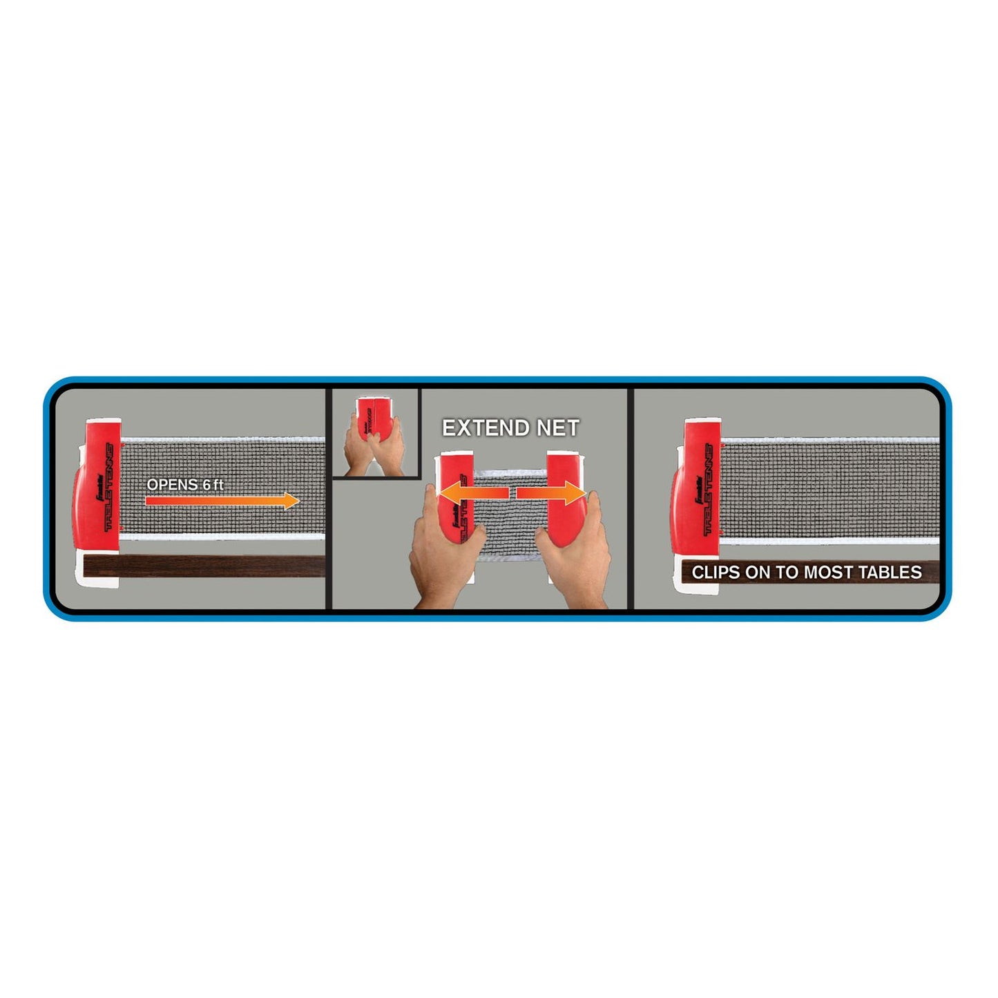 Franklin Sports Table Tennis To Go