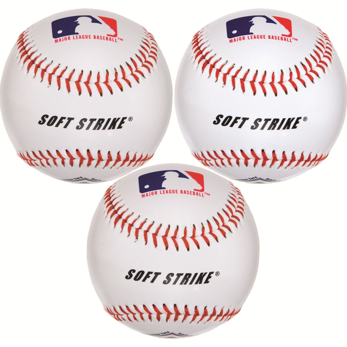 Franklin Sports MLB Soft Strike Teeballs - 6 Pack