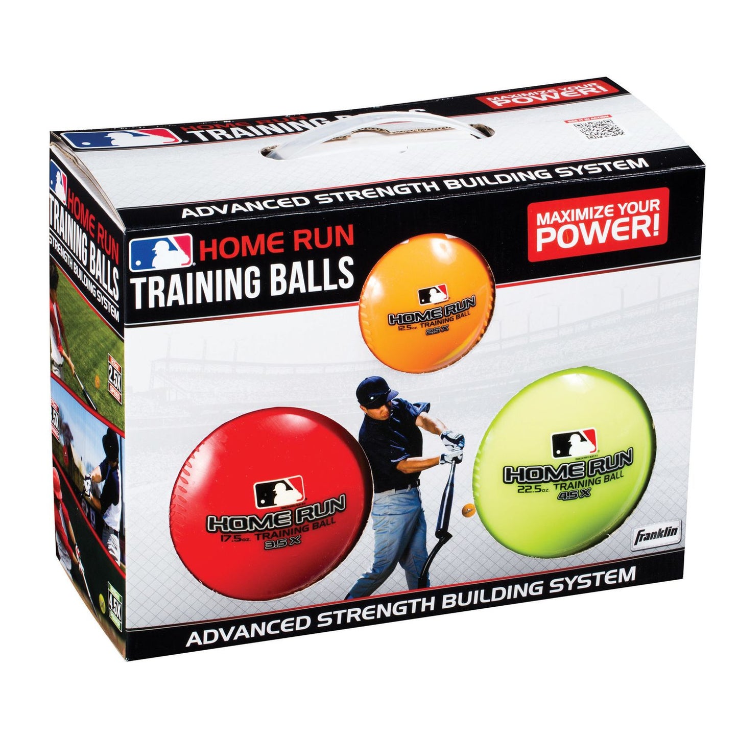 Franklin Sports MLB¿ 3 Ball Home Run Training Pack