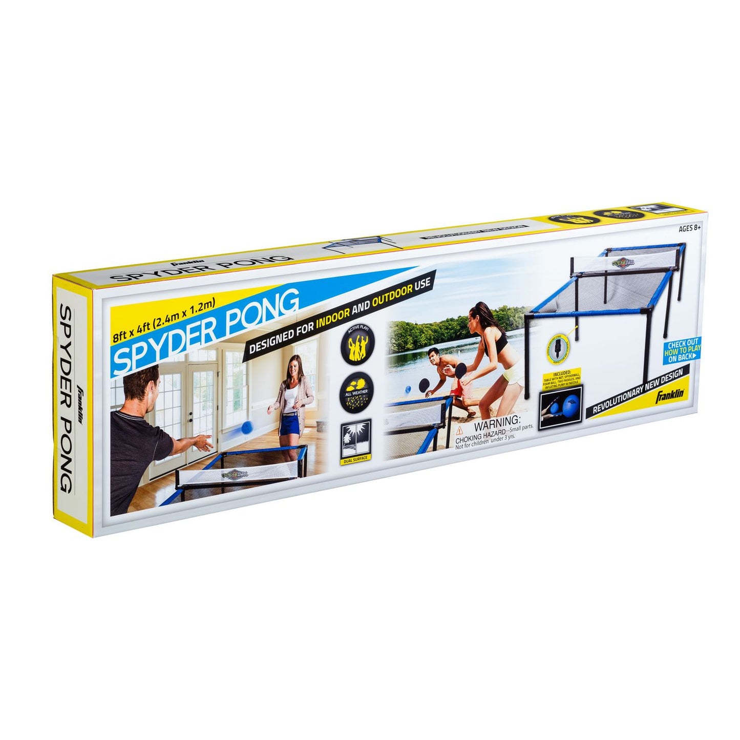 Franklin Sports 8' x 4' Spyder Pong
