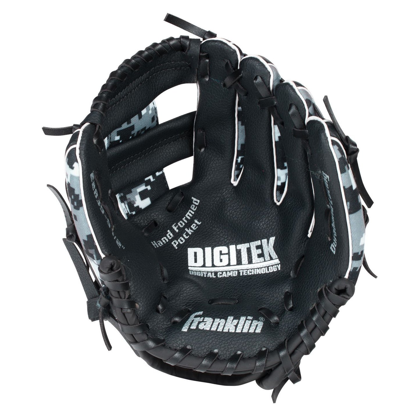 Franklin Sports 9.5" RTP Teeball Performance Glove Black/White-Left Handed Thrower