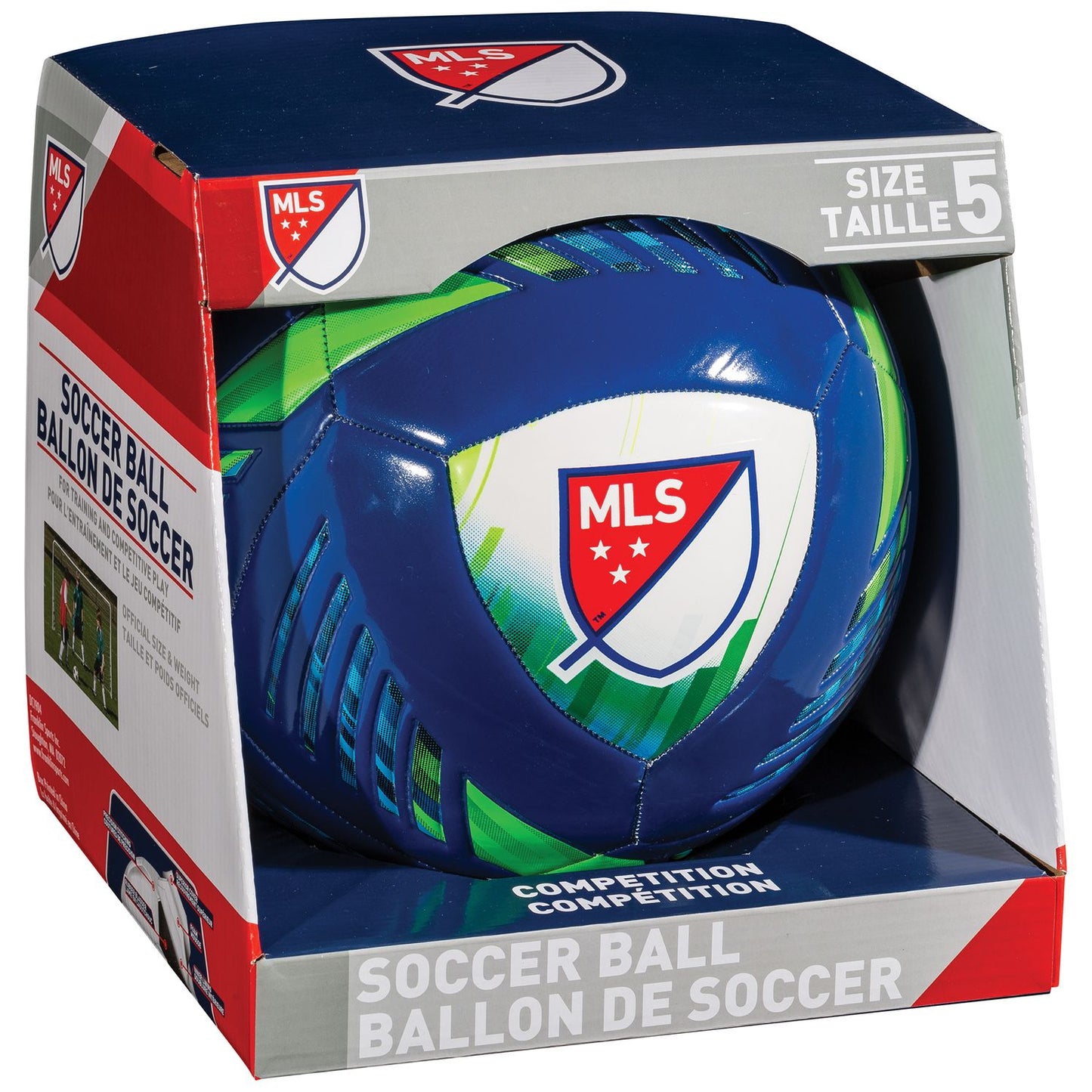 Franklin Sports MLS Pro Shield Soccer Ball-Size 5