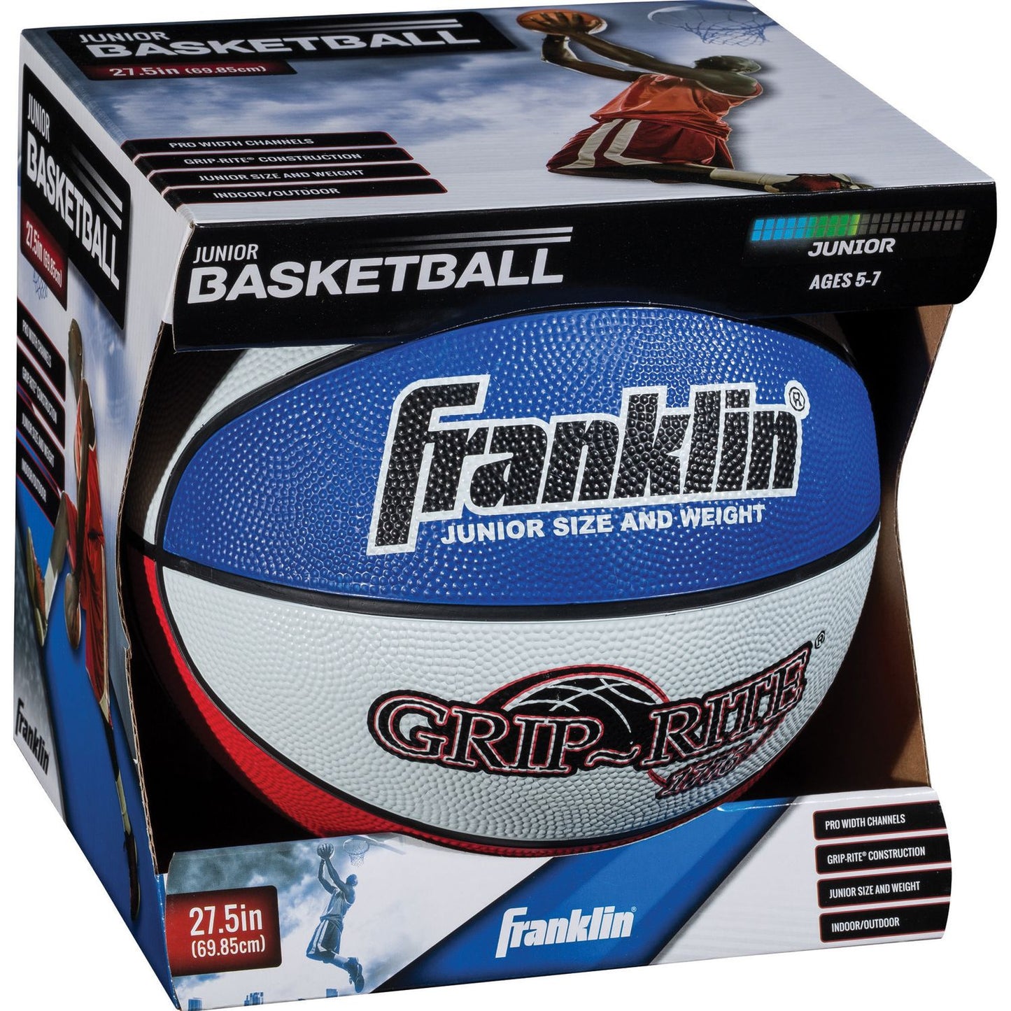 Franklin Sports Junior 27.5" USA Basketball