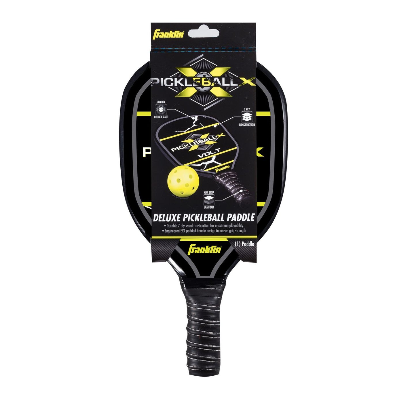 Franklin Sports Volt Wooden Pickleball-X Paddle