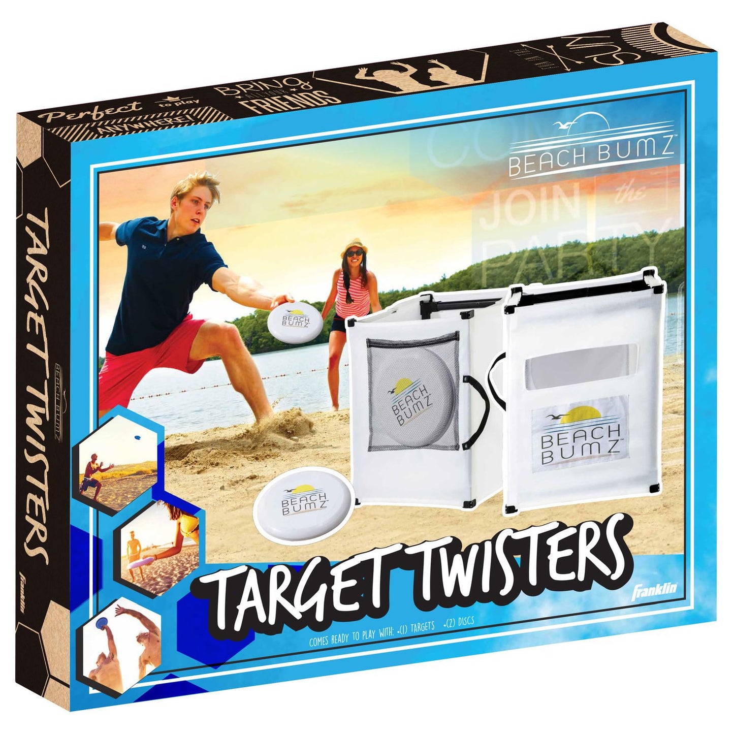 Franklin Sports Beach Bumz Target Twisters