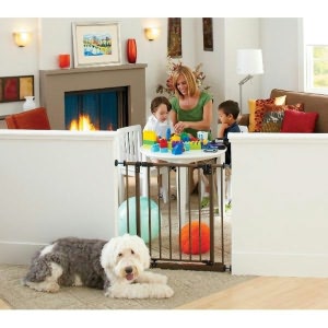 Northstates Supergate Deluxe EZ Close X-Tall Gate, Bronze