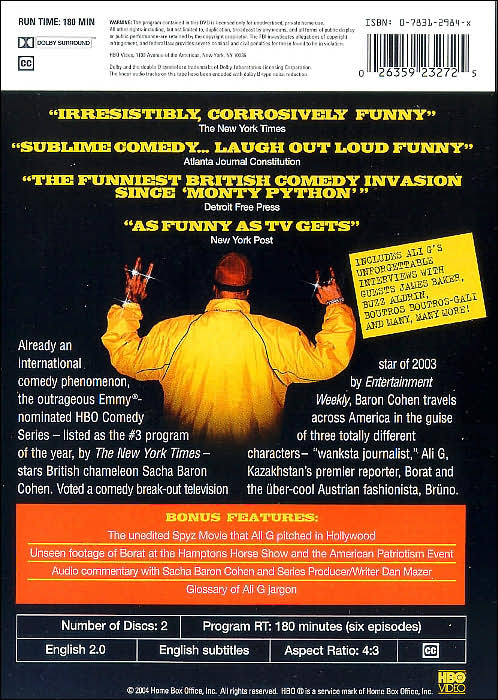 Ali G Show: Da Compleet First Seazon [2 Discs]