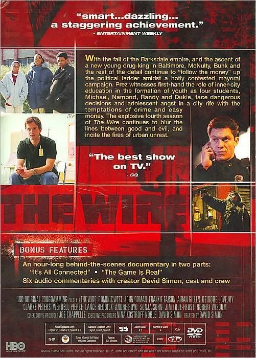 The Wire: The Complete Fourth Season [4 Discs]