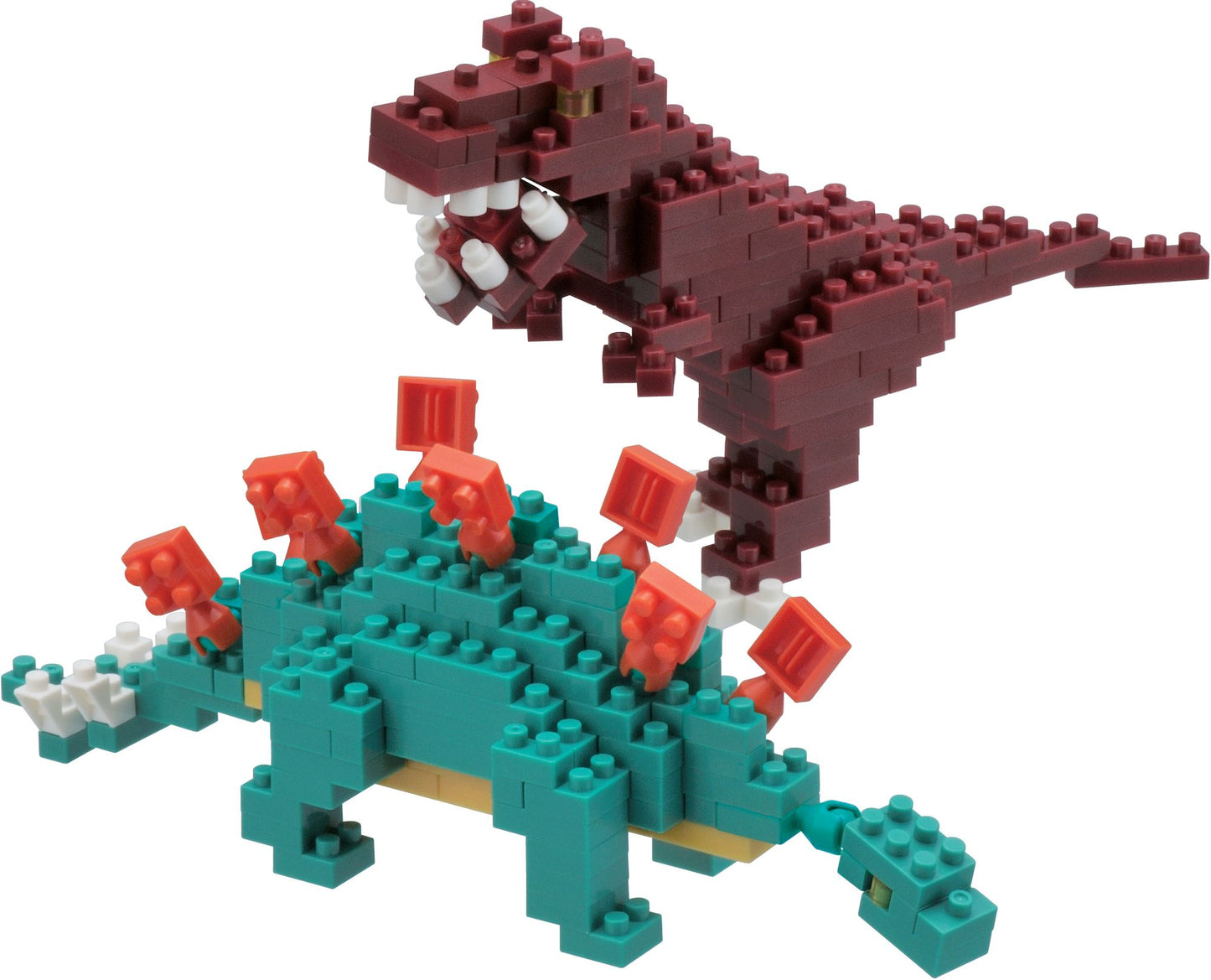 nanoblock Sites to See Plus Stegosaurus & Trex