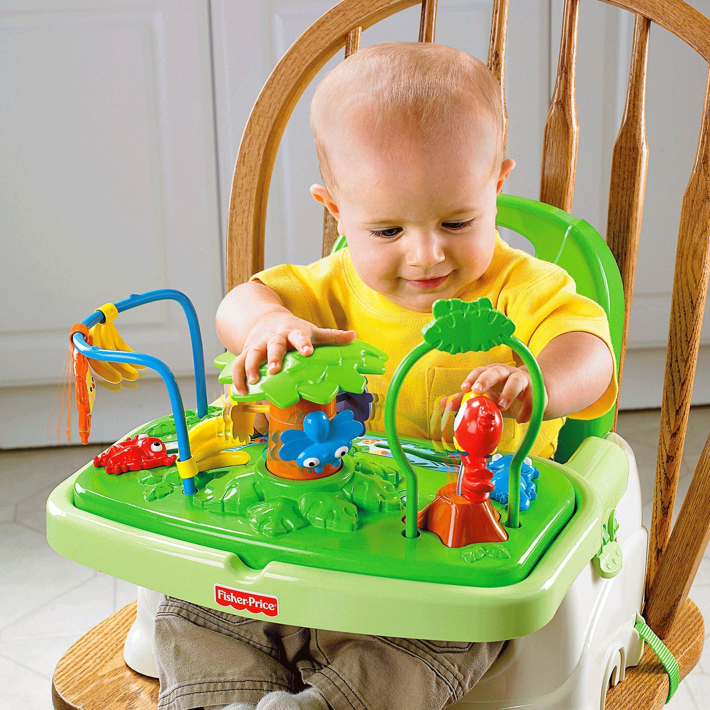 Fisher-Price Rainforest Healthy Care Booster Seat