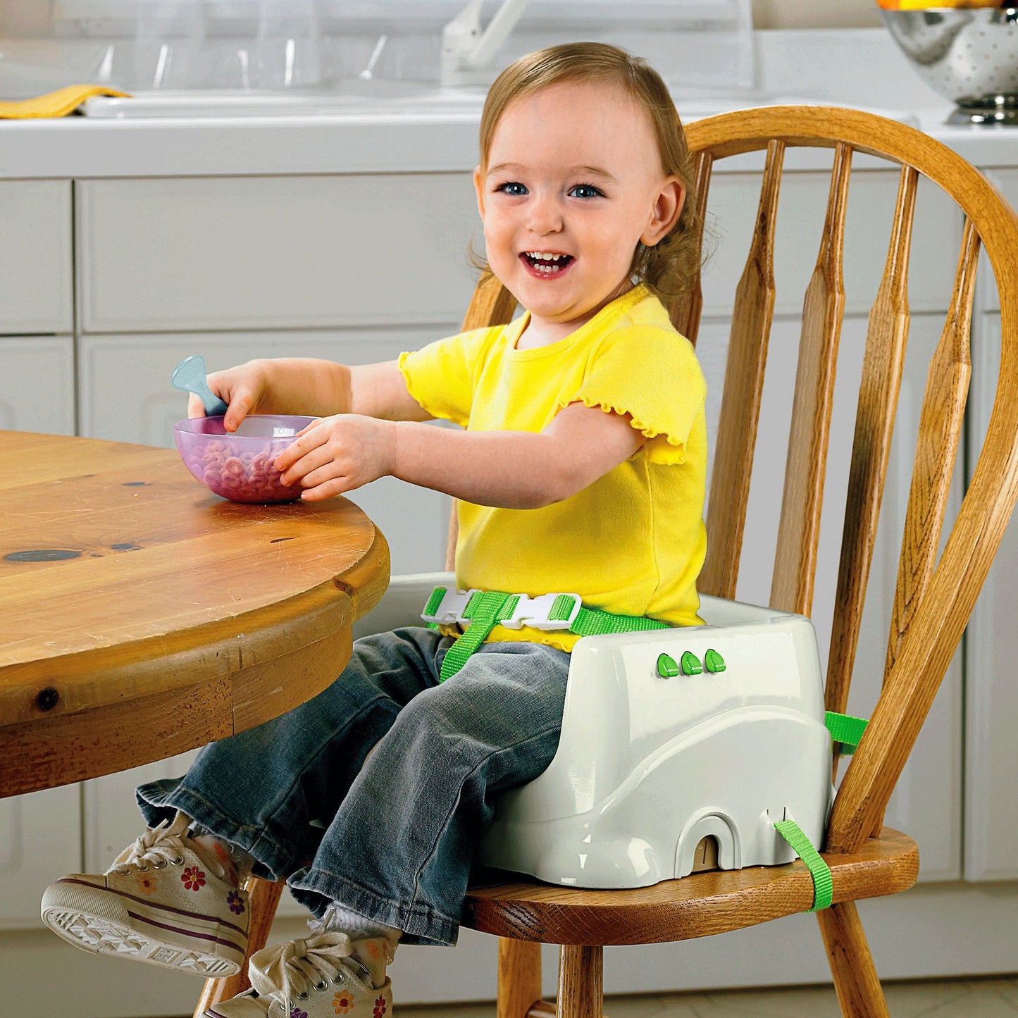 Fisher-Price Rainforest Healthy Care Booster Seat