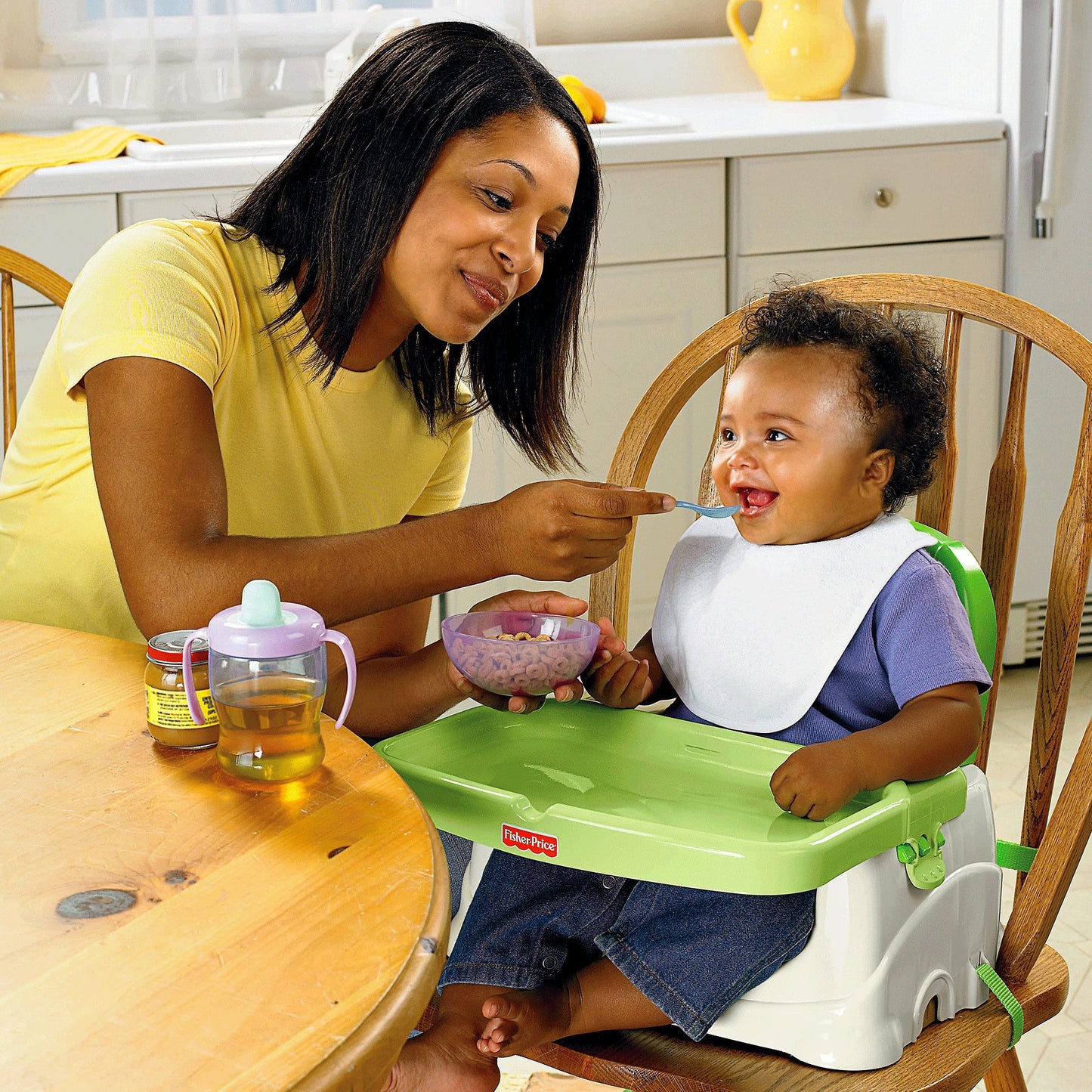 Fisher-Price Rainforest Healthy Care Booster Seat