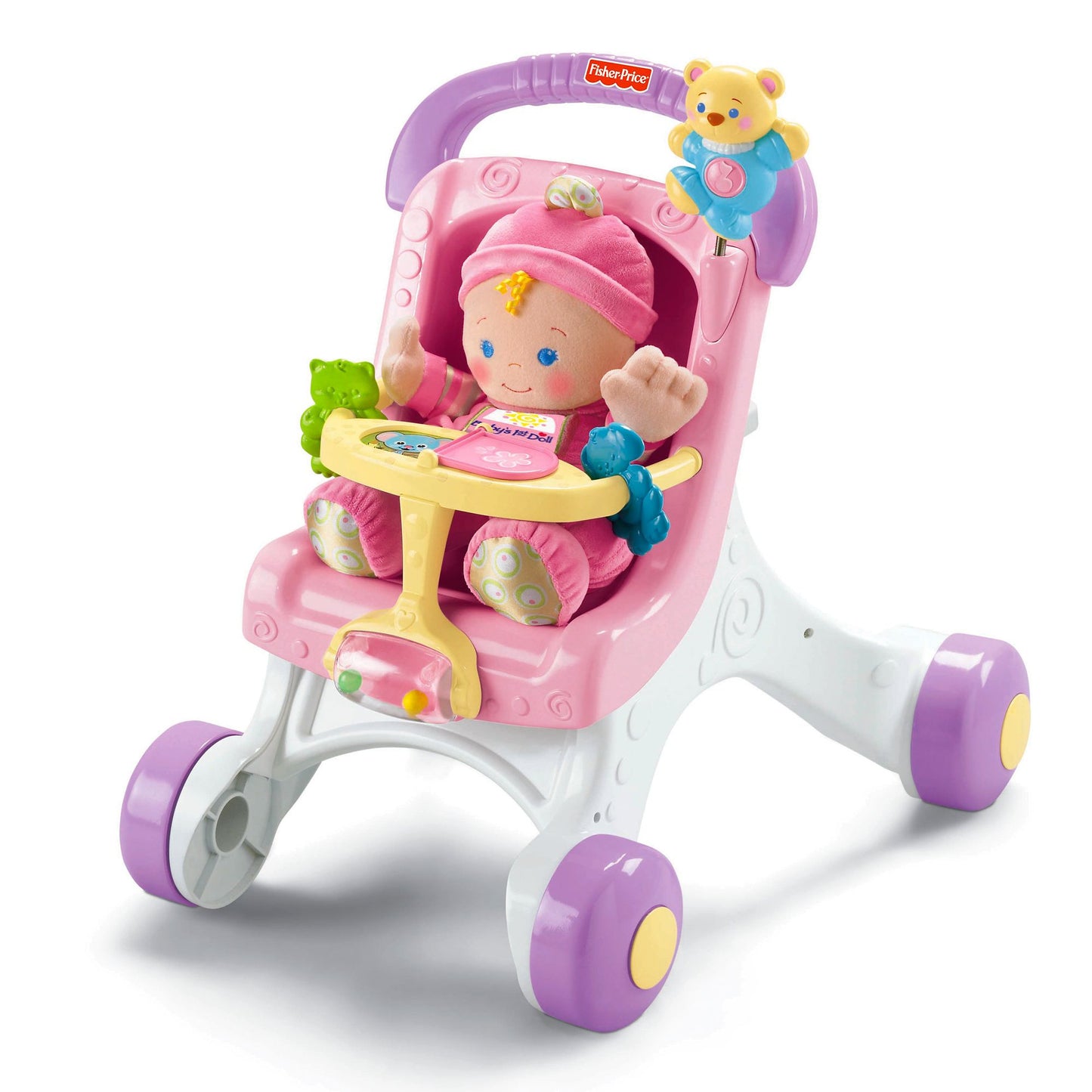 Fisher-Price Brilliant Basics Stroll-Along Walker