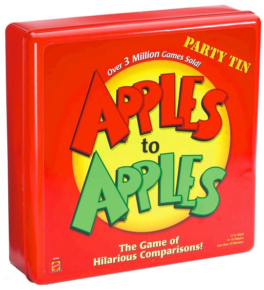 Apples to Apples Party Tin