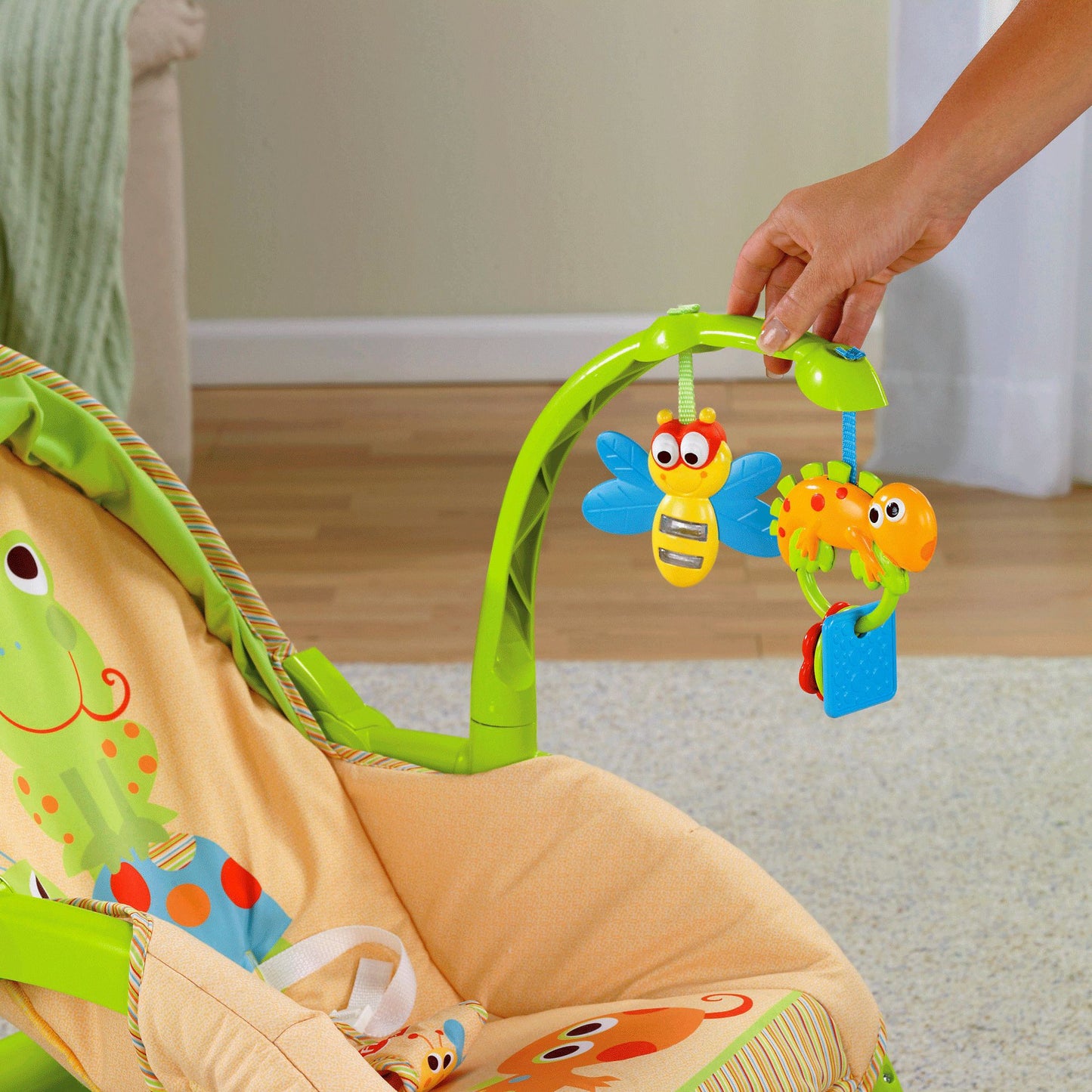 Fisher-Price Newborn-to-Toddler Portable Rocker