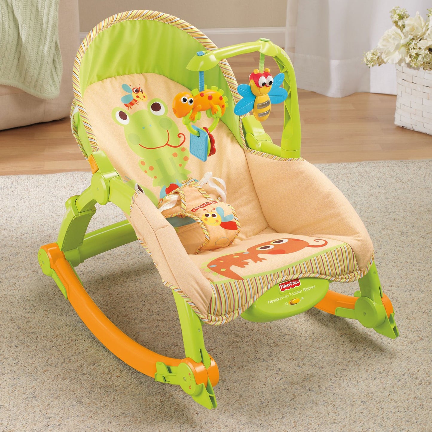 Fisher-Price Newborn-to-Toddler Portable Rocker