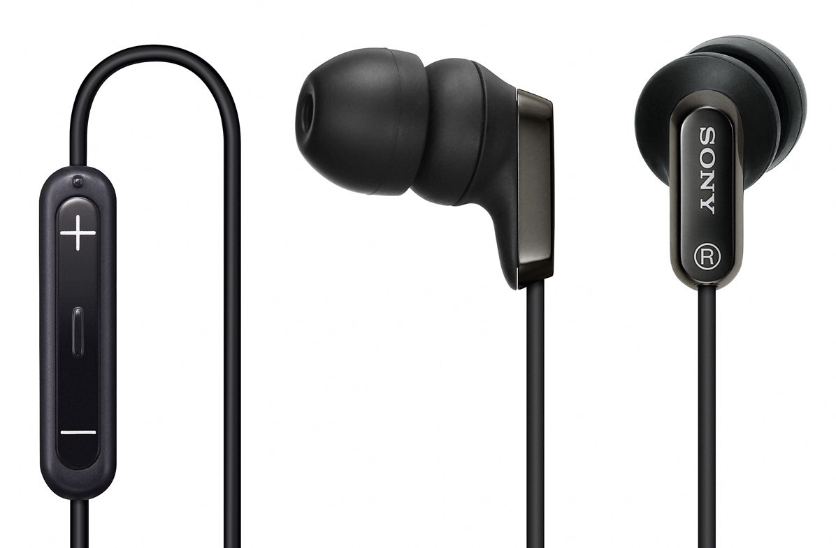 Sony DR-EX12iP EX Earbuds with iPod Remote - Black