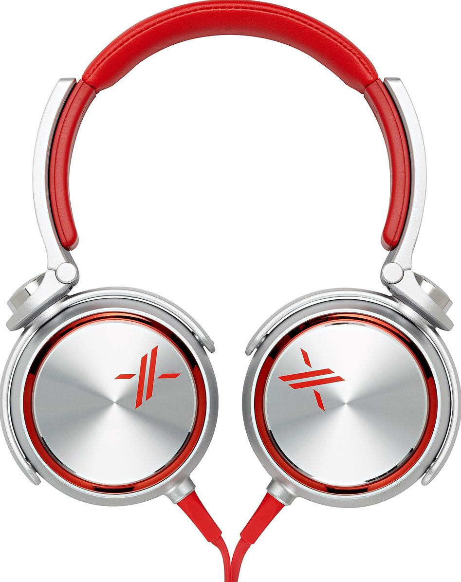 Sony MDR-X05 Headphone - Red/Silver