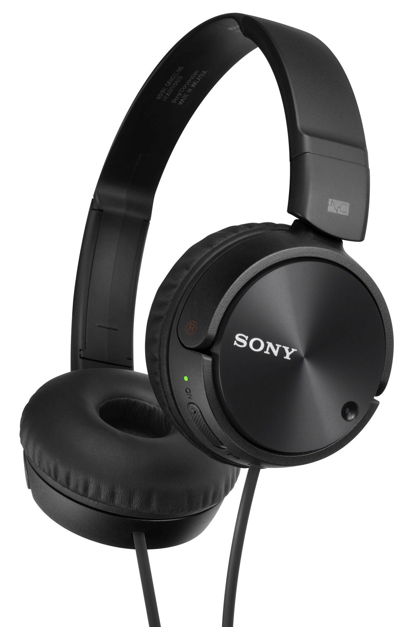 Sony Mdrzx110nc Noise Cancelling Headphones Black