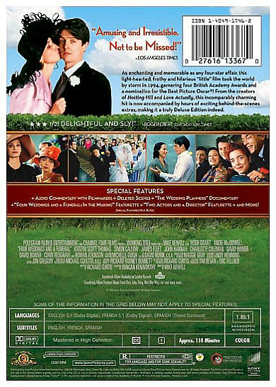 Four Weddings and a Funeral [Deluxe Edition]
