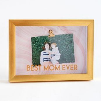 Best Mom Marble Frame