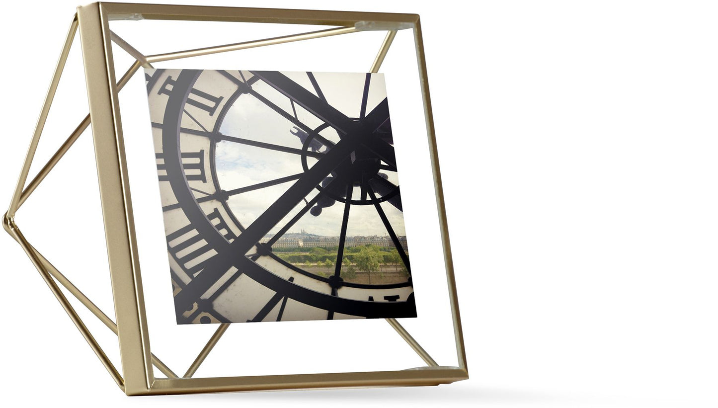 Prisma Photo Display 4x4 Brass