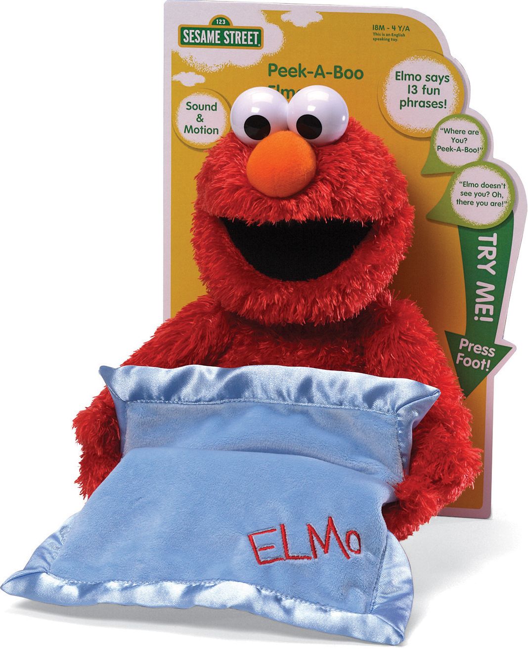 Peek A Boo Elmo