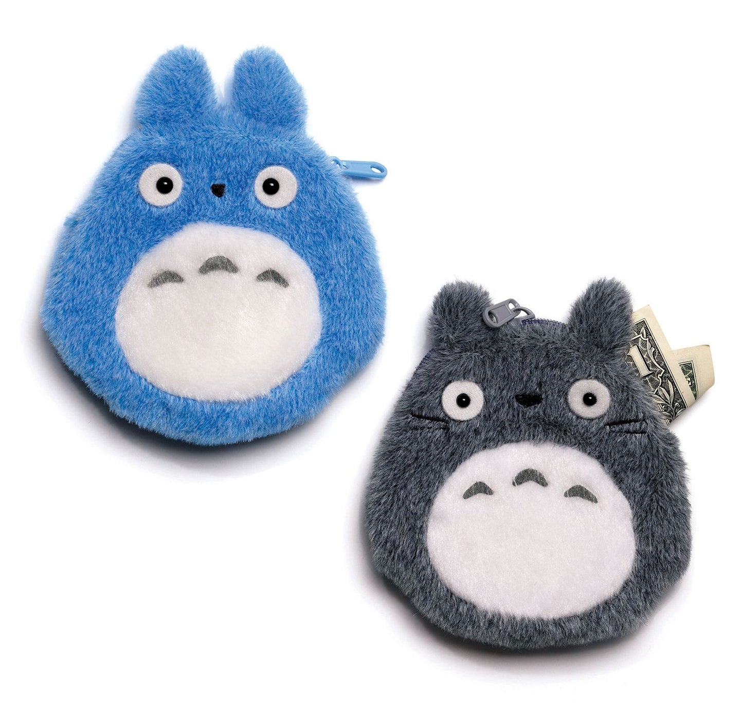 Totoro Plush Coin Purse (Assorted: Blue or Grey)