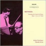 Beethoven: Sonatas For Violin & Piano Nos. 1, 2, 4, 5, 7, 8