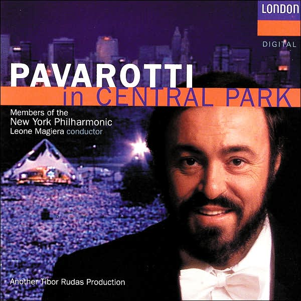 Pavarotti In Central Park