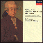 Mozart: Sonatas For Piano And Violin