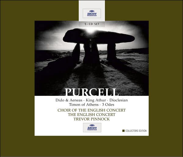 Purcell: Dido & Aeneas; King Arthur; Dioclesian; Timon Of Athens; 3 Odes [Box Set]