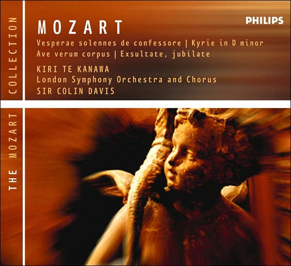 Mozart: Vesperae Solennes De Confessore; Kryrie In D Minor; Ave Verum Corpus; Exsultate, Jubilate