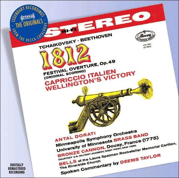 Tchaikovsky: 1812 Overture, Capriccio Italien / Beethoven: Wellington's Victory