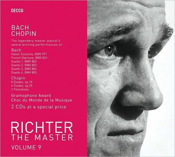 Richter The Master, Vol. 9: Bach, Chopin