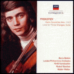 Prokofiev: Violin Concertos Nos. 1 & 2; Love For Three Oranges; Suite [Australia]