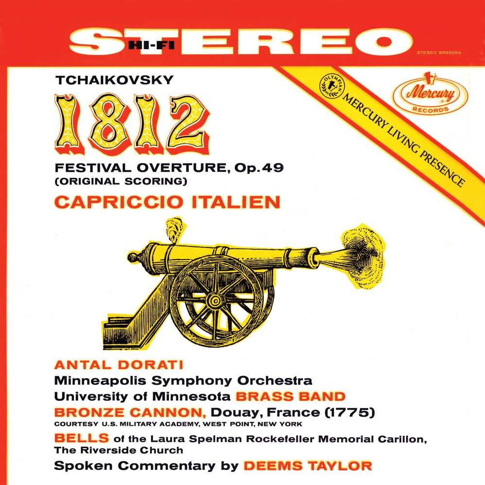 Tchaikovsky: 1812 Overture; Capriccio Italien