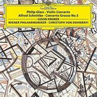 Philip Glass: Violin Concerto; Alfred Schnittke: Concerto Grosso No. 5