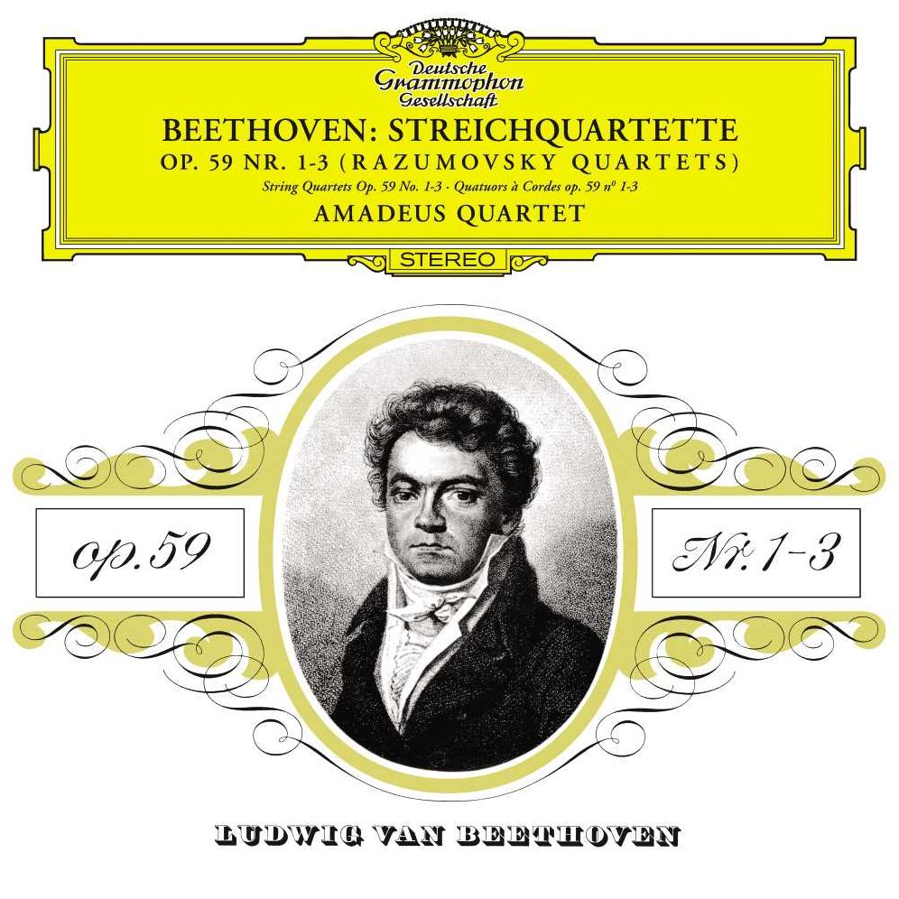 Beethoven: Streichquartette Op. 59 Nr 1-3 (Razumovsky Quartets)