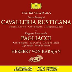 Mascagni: Cavalleria Rusticana; Leoncavallo: Pagliacci [2CD/Blu-Ray Audio]