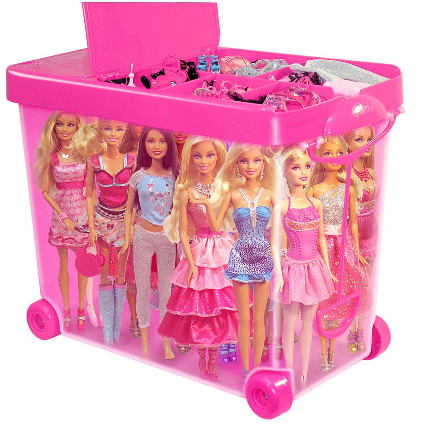 Barbie Store It All - Hello Gorgeous Carrying Case
