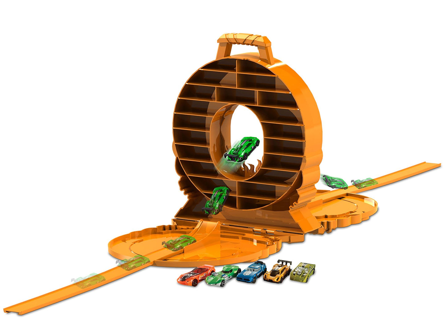 Hot Wheels Ring Of Fire Stunt Case