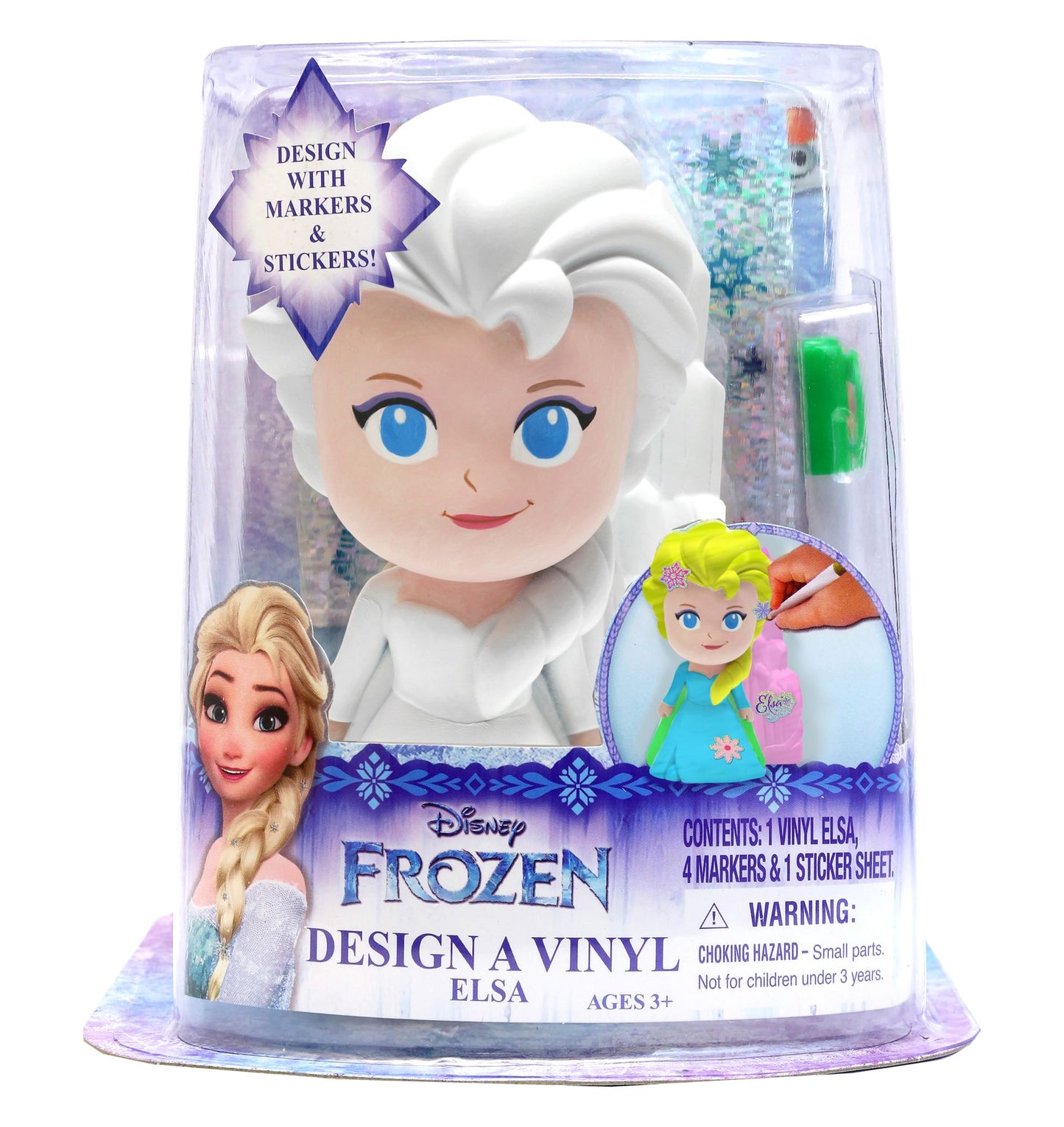 Disney Frozen Elsa Design A Vinyl Playset
